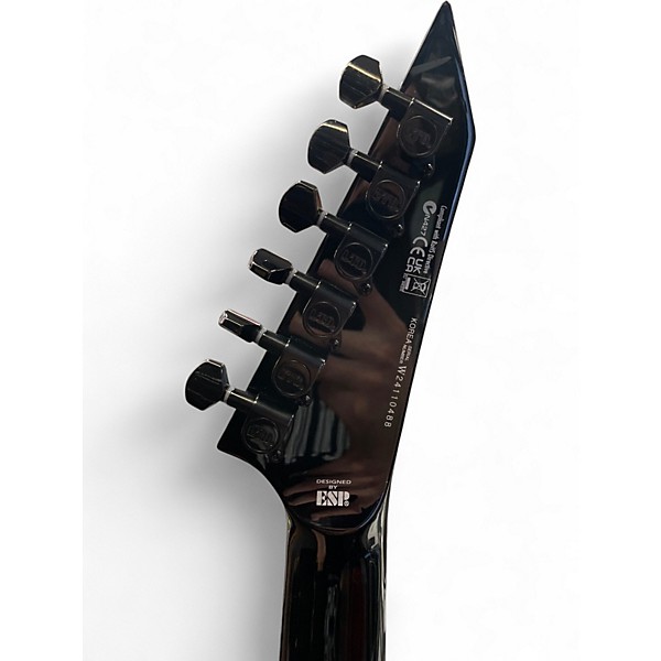 Used ESP KH602 Kirk Hammett Signature Black Solid Body Electric Guitar