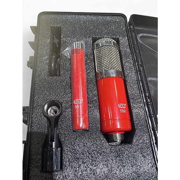 Used MXL 550/551R MICROPHONE RECORDING KIT Recording Microphone Pack