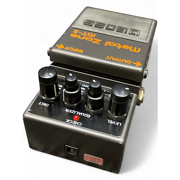 Used BOSS MT2 Metal Zone Distortion Effect Pedal