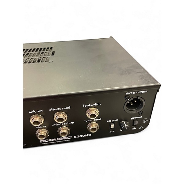 Used Acoustic B300HD Bass Amp Head