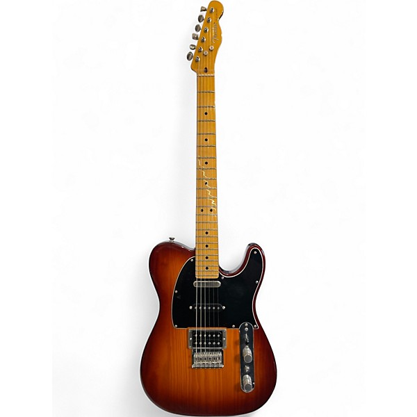 Used Fender Modern Player Telecaster Plus Honey Burst Solid Body Electric Guitar