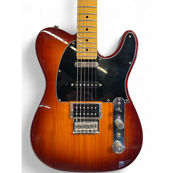 Used Fender Modern Player Telecaster Plus Honey Burst Solid Body Electric Guitar