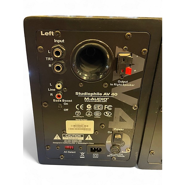 Used M-Audio AV40 Powered Monitor