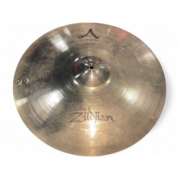 Used Zildjian 20in A Custom Ping Ride Cymbal