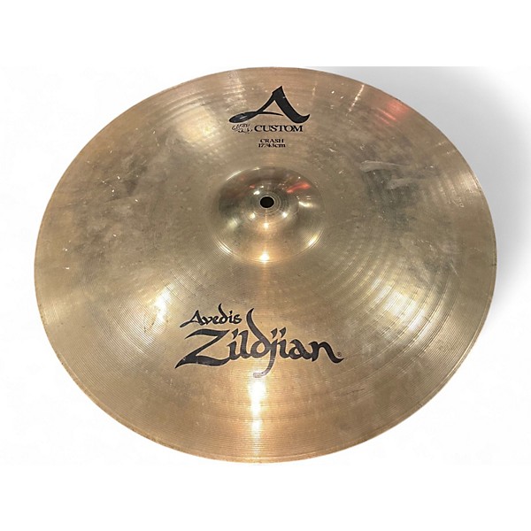 Used Zildjian 17in A Custom Crash Cymbal