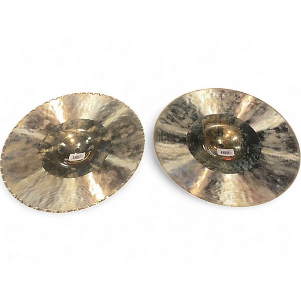 Used Zildjian 13in K Custom Hybrid Hi Hat Pair Cymbal