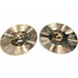 Used Zildjian 13in K Custom Hybrid Hi Hat Pair Cymbal