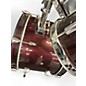 Used Ludwig 5 Piece Accent CS Wine Red Drum Kit