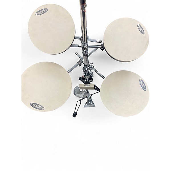 Used DW 10in smart practice pad Classic White Drum