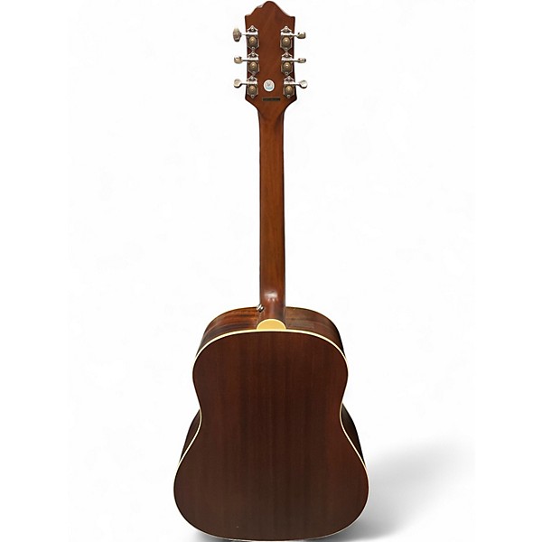 Used Epiphone AJ-45ME 2 Tone Sunburst Acoustic Electric Guitar