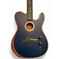 Used Fender American Acoustasonic Telecaster Steel Blue Acoustic Electric Guitar