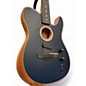 Used Fender American Acoustasonic Telecaster Steel Blue Acoustic Electric Guitar