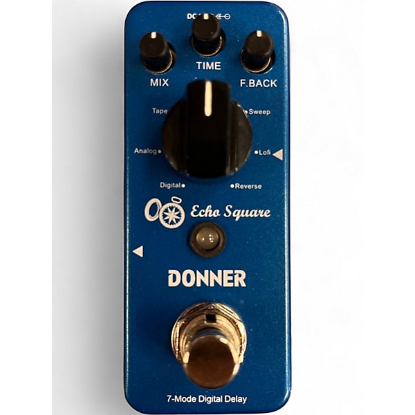 Used Donner ECHO SQUARE Effect Pedal