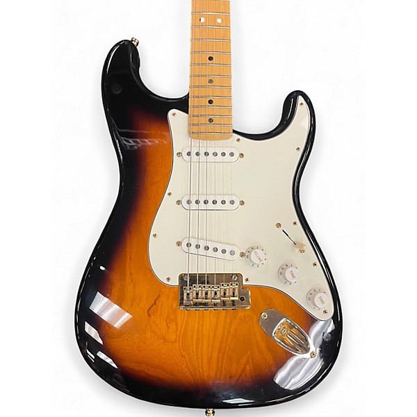 Used Fender 60th Anniversary Stratocaster 3 Color Sunburst Solid Body Electric Guitar
