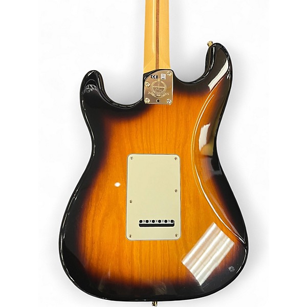 Used Fender 60th Anniversary Stratocaster 3 Color Sunburst Solid Body Electric Guitar