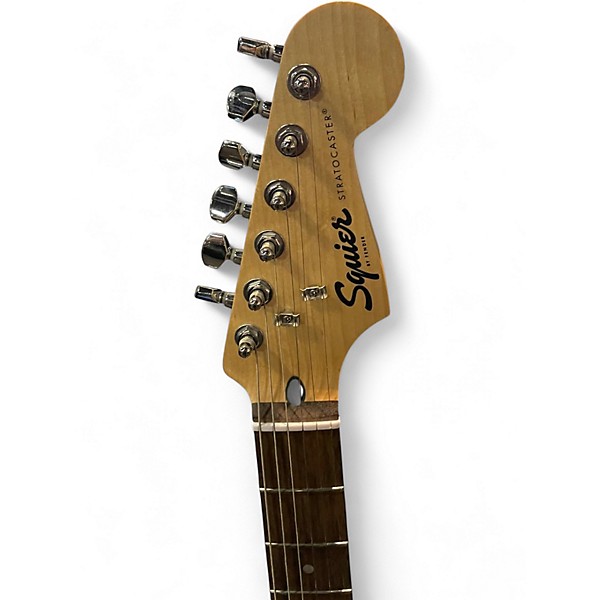Used Squier Sonic Stratocaster Black Solid Body Electric Guitar
