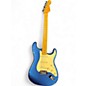 Used Fender American Ultra Stratocaster  Cobra Blue Solid Body Electric Guitar thumbnail