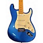 Used Fender American Ultra Stratocaster  Cobra Blue Solid Body Electric Guitar