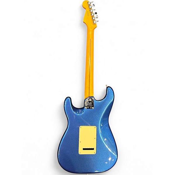 Used Fender American Ultra Stratocaster  Cobra Blue Solid Body Electric Guitar