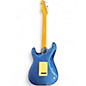 Used Fender American Ultra Stratocaster  Cobra Blue Solid Body Electric Guitar