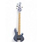 Used Lakland 55-02 Skyline Series 5 String Electron Blue Metallic Electric Bass Guitar thumbnail