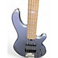 Used Lakland 55-02 Skyline Series 5 String Electron Blue Metallic Electric Bass Guitar