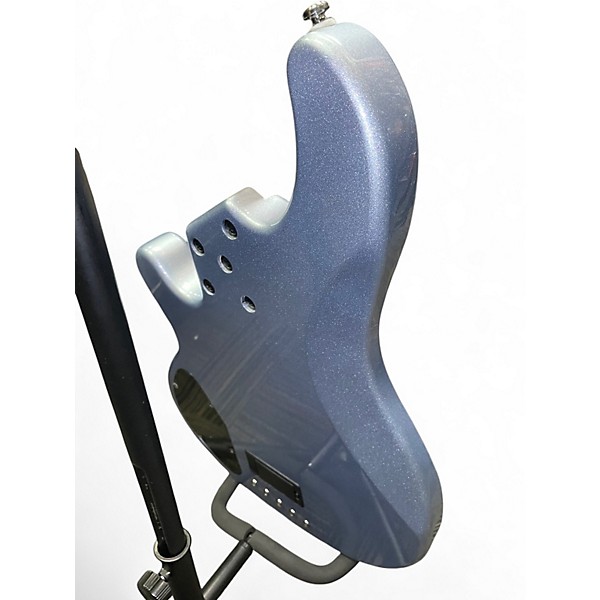 Used Lakland 55-02 Skyline Series 5 String Electron Blue Metallic Electric Bass Guitar