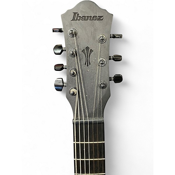 Used Ibanez AEG721 Black Acoustic Guitar