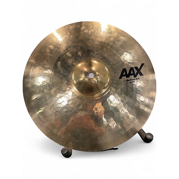 Used SABIAN 15in AAX Medium Hi Hat Pair Cymbal