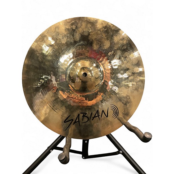 Used SABIAN 15in AAX Medium Hi Hat Pair Cymbal