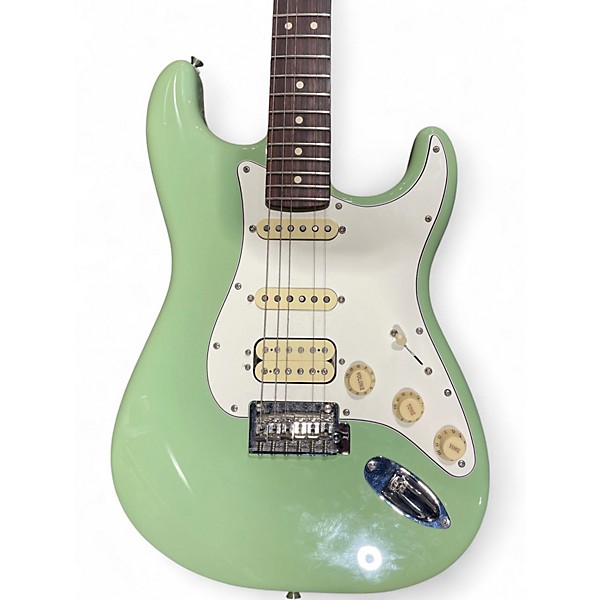 Used Fender Player II Stratocaster HSS Surf Green Solid Body Electric Guitar
