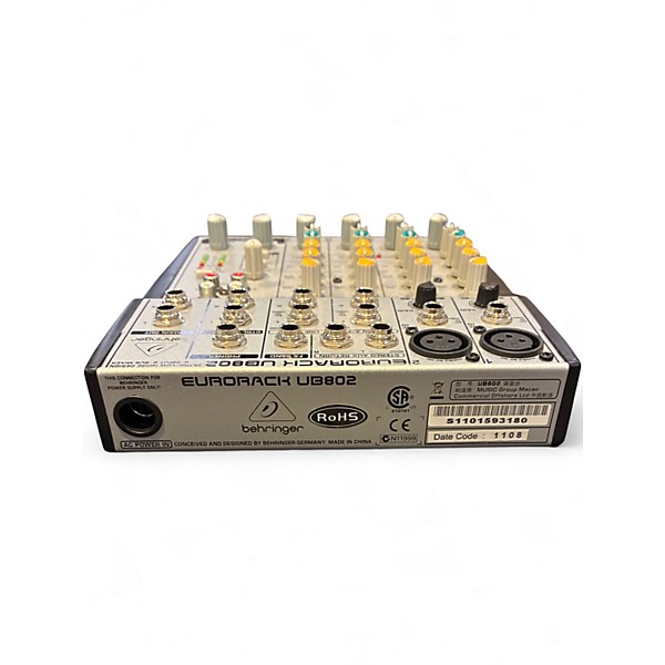 Used Behringer eurorack ub802 Unpowered Mixer
