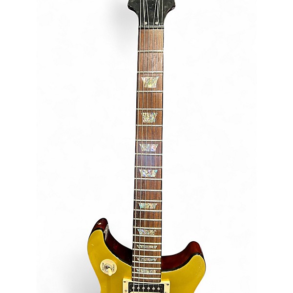 Used Epiphone Limited Edition Tak Matsumoto DC Custom Aztec Gold Solid Body Electric Guitar