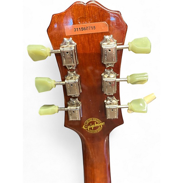 Used Epiphone Limited Edition Tak Matsumoto DC Custom Aztec Gold Solid Body Electric Guitar