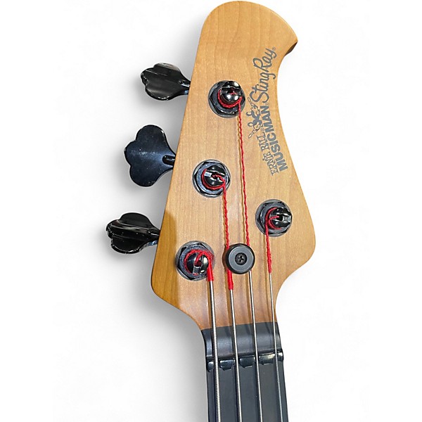 Used Ernie Ball Music Man STING RAY 2 Color burst Electric Bass Guitar