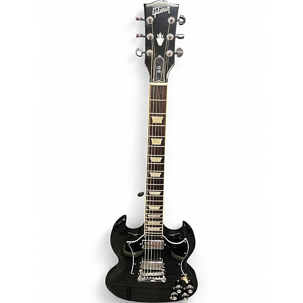 Used Gibson SG Standard Ebony Solid Body Electric Guitar