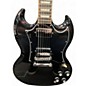 Used Gibson SG Standard Ebony Solid Body Electric Guitar