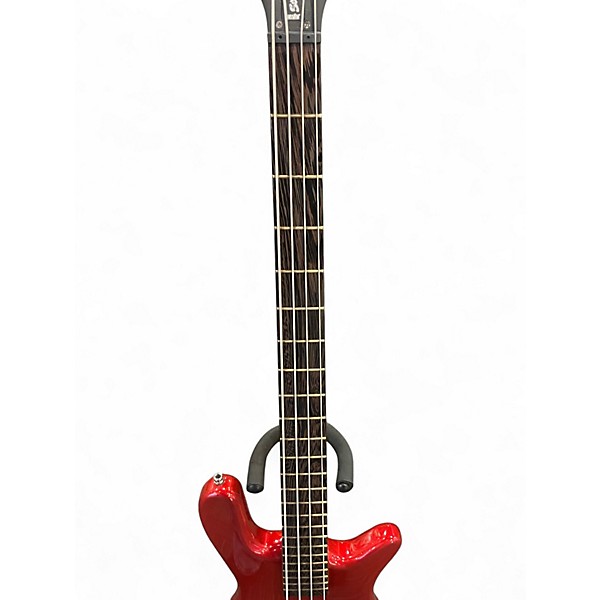 Used RockBass by Warwick Streamer LX Red Electric Bass Guitar