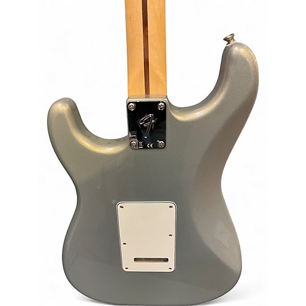 Used Fender Player Stratocaster Silver Solid Body Electric Guitar