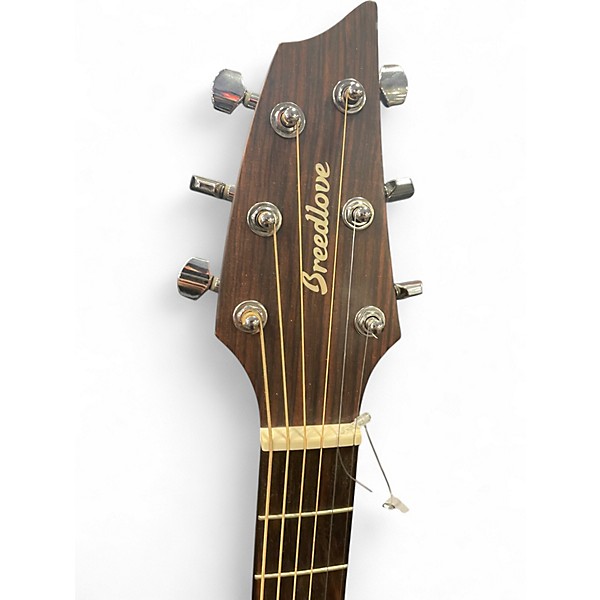 Used Breedlove Discovery Concert Cutaway 2 Color Sunburst Acoustic Electric Guitar