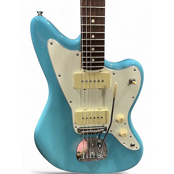Used Fender Player II Jazzmaster Aqua Solid Body Electric Guitar