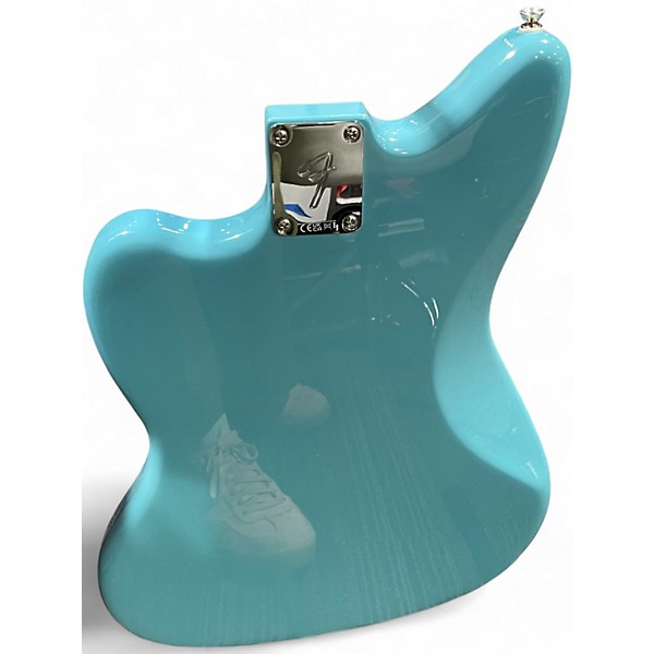 Used Fender Player II Jazzmaster Aqua Solid Body Electric Guitar