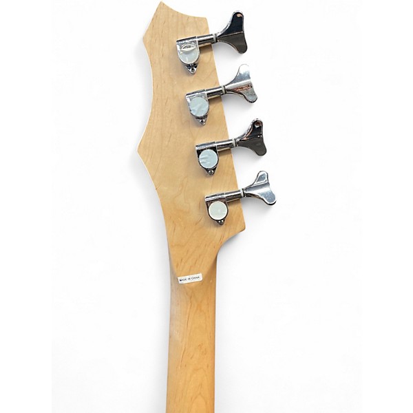 Used Davison 4 STR Black Electric Bass Guitar