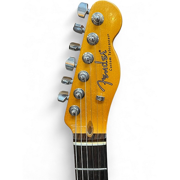 Used Fender American Ultra Luxe TELEcaster RELIC BLUE Solid Body Electric Guitar