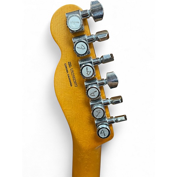 Used Fender American Ultra Luxe TELEcaster RELIC BLUE Solid Body Electric Guitar