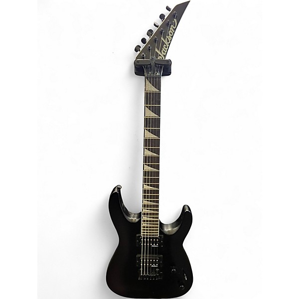 Used Jackson JS22 Dinky Black Solid Body Electric Guitar