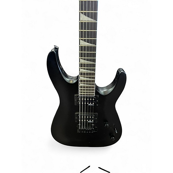 Used Jackson JS22 Dinky Black Solid Body Electric Guitar