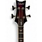 Used Schecter Guitar Research Omen Extreme 4 String Crimson Red Burst Electric Bass Guitar