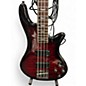 Used Schecter Guitar Research Omen Extreme 4 String Crimson Red Burst Electric Bass Guitar