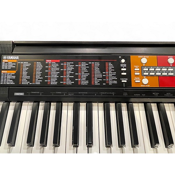 Used Yamaha PSRF51 61 Key Portable Keyboard